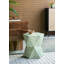 Table d'appoint décorative 19 x 19 x 20 po Capiz