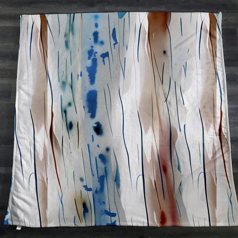 Throw Blanket, 51" W x 60" L