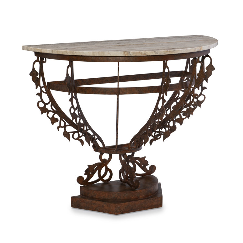 VENETIAN DEMILUNE CONSOLE