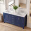 Meuble-lavabo de 60 po de qualité supérieure avec lavabo double et trou pour robinet 60 po-284902614-284902615