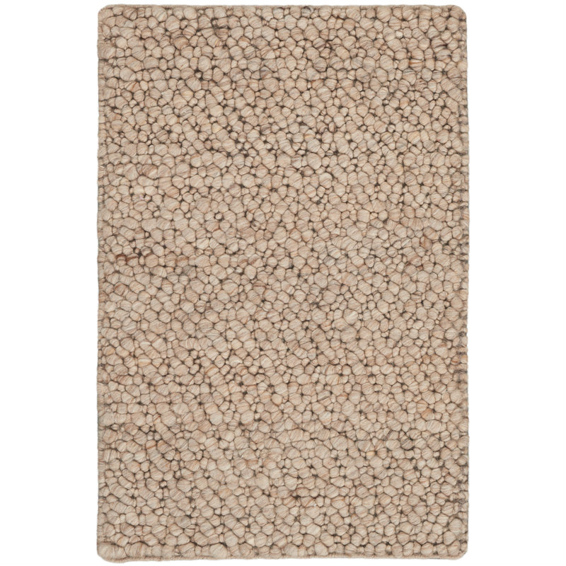 Tapis brun en laine Trussville, Rectangle 2 pi x 3 pi