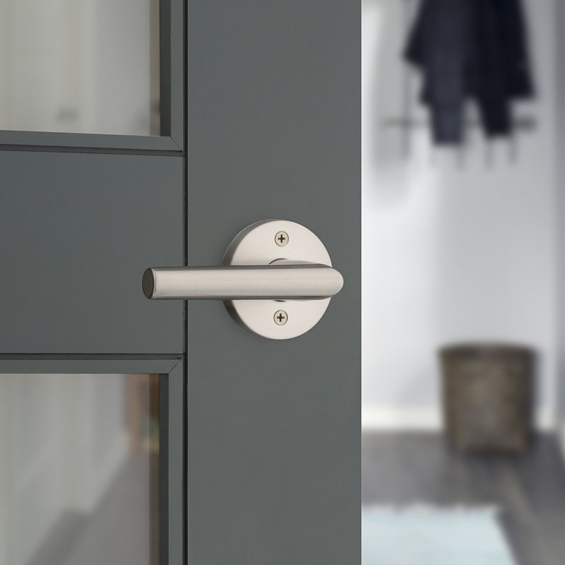 Poignée de porte Milan avec rosette ronde