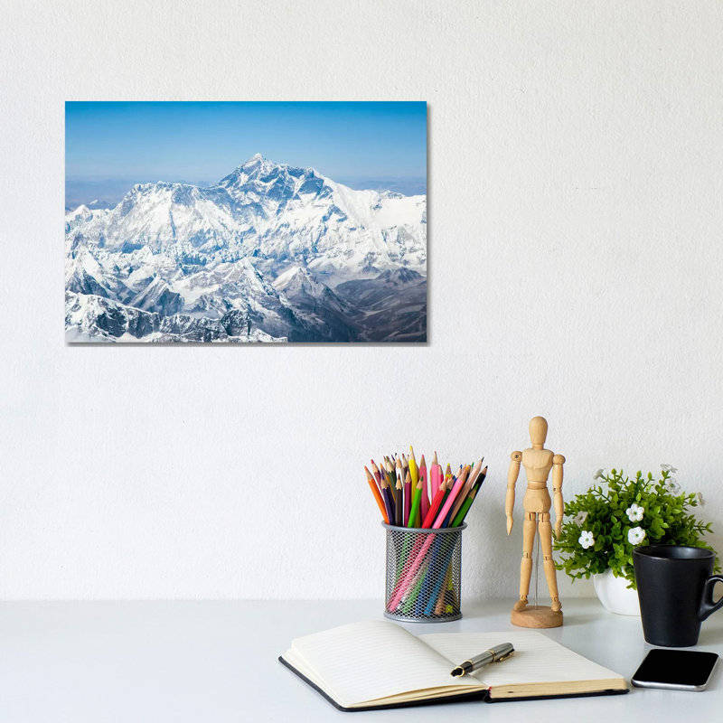 Mount Everest, Nepal by Matteo Colombo - Wrapped Canvas Print, 20.32 cm H x 30.48 cm W