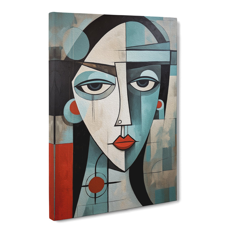 Pablo Picasso Deco No.2 - Print, 76cm H x 50cm W x 3cm D