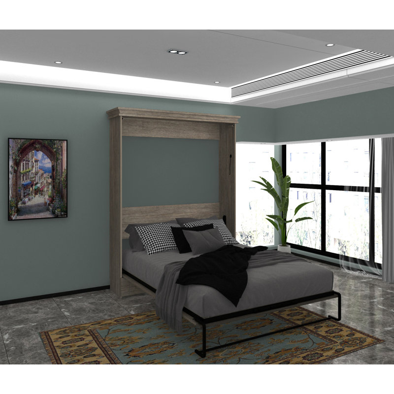 Grand lit escamotable Henderson, Gris
