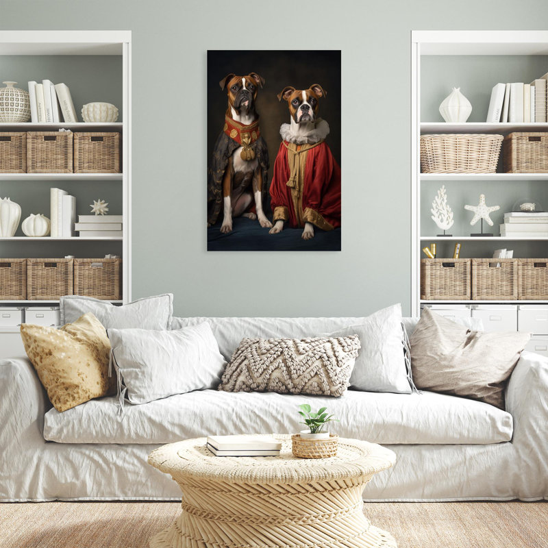 Beechum " Boxer Dog ", 14" H x 11" W x 1.25" D
