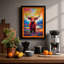 Highland At Twilight Boho - Print-136691657-136691661
