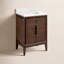 Ensemble de meuble-lavabo simple 24 po avec lavabo rectangulaire encastrable Aliso-783057831-781855571-781855582