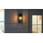 Clear Tempered Glass Outdoor Wall Lantern with Dusk to Dawn (Set of 2) 