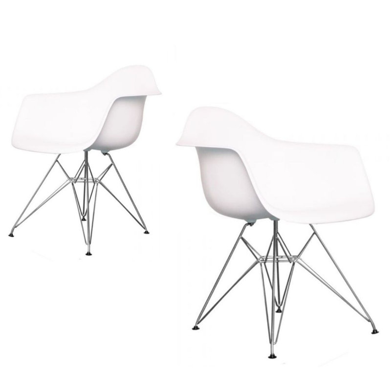 Fauteuil Casandra, Blanc