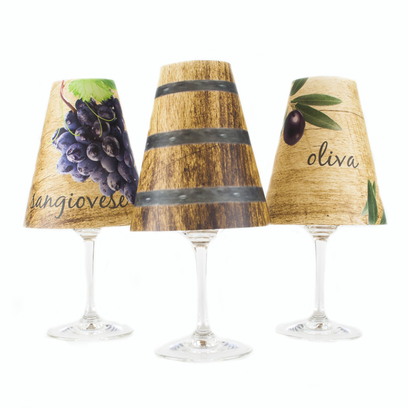 Tuscany 4.5'' H Paper Empire Candelabra Shade