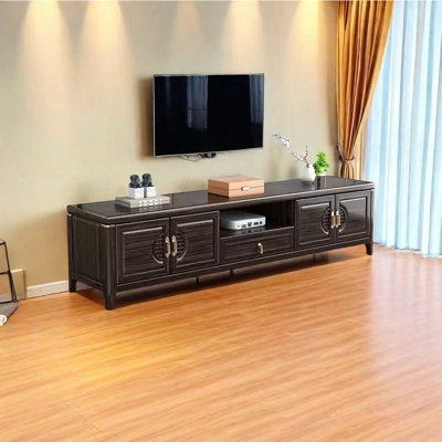 Ebony new Chinese TV cabinet