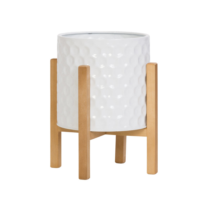 Cleonte 4-Leg Wood Base, 12" H x 10" W x 10" D