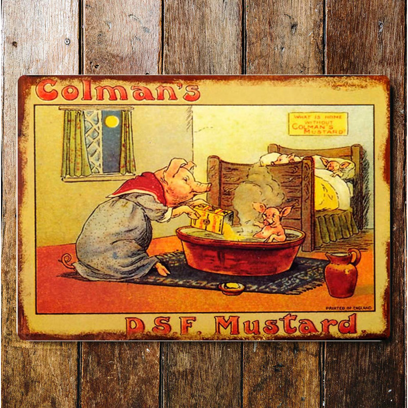 Wall Decor on Metal, 15cm H x 20cm W