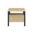 Practical One Drawer Nightstand with Single Tier Shelf, Perfect for Organizing Bedroom Essentials and Complementing Room Decor