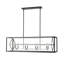 Luminaire suspendu pour îlot de cuisine 8 lumières Goulart-818936011