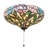 16" Wide Wisteria Fan Light Fixture