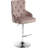 Bocana Swivel Upholstered Adjustable Height Counter Stool with Metal Frame-515751255-497997009