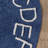 Valonia Alphabet Machine-Washable Cotton Area Rug -161630083