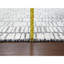 Tapis ivoire noué à la main de conception unique 12 pi 4 po x 15 pi New Age Trine