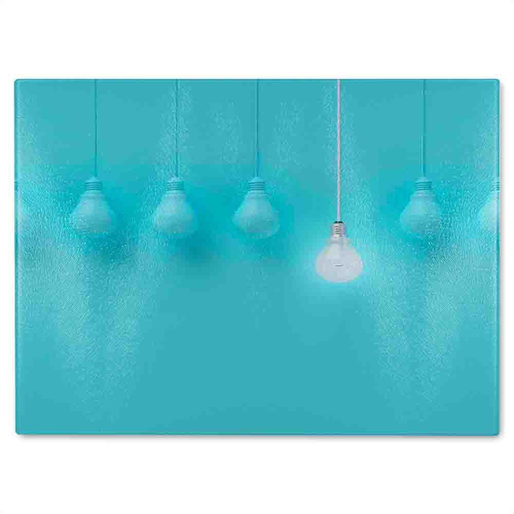 Bulbs Glass Chopping Board