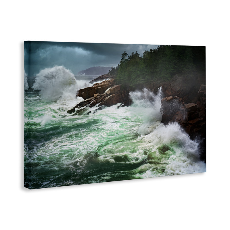 «Strong Crashing Waves» par Rick Berk, H 30 po x l 45 po