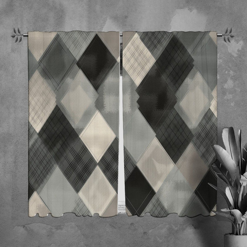 Bojislav Room Darkening Curtain Pair, 40" W x 82" L