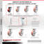 Poly sur roulettes en fonte-88883323