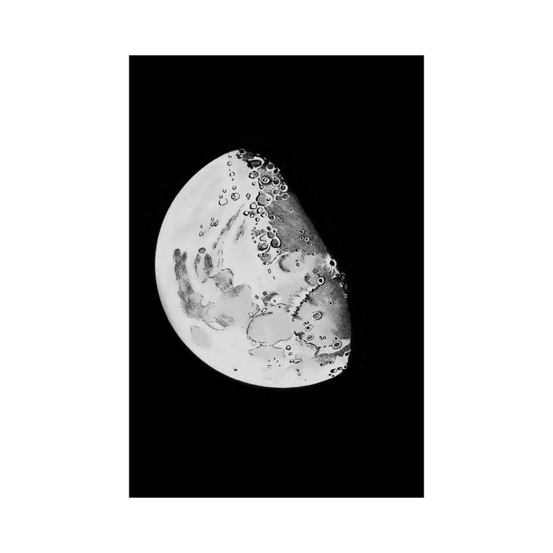 Phases Of The Moon IV by PatentPrintStore - Wrapped Canvas Print, 66.04 cm H x 45.72 cm W x 1.91 cm D