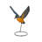 Flying-off Kingfisher Statue