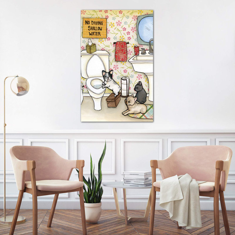 No Diving by Jamie Morath - Wrapped Canvas Print, 101.6 cm H x 66.04 cm W x 3.175 cm D