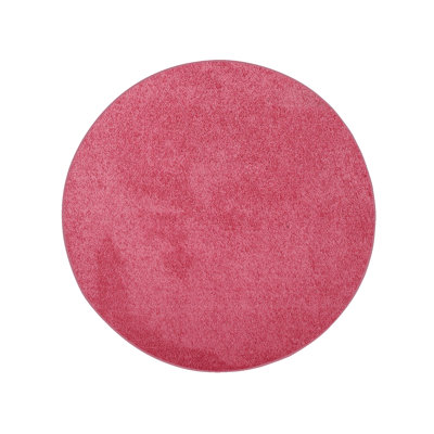 Tapis modernes de couleur unie pour animaux de compagnie et enfants, résistance aux taches et à la décoloration, chambre à coucher, salle de jeux et chambre d'enfant, événement, mariage, parfait pour le salon, la salle à manger, tapis rose Mequon