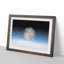 The Moon Above in Abstract - Picture Frame Graphic Art Print-55763533-55763536