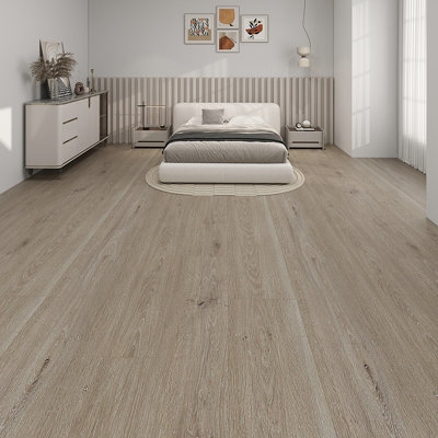 Grand Goldin 7.17 in. x 48 in. 5mm 12mil Waterproof Rigid Core Luxury Vinyl Plank Flooring (28.68 Sq.Ft/Case)