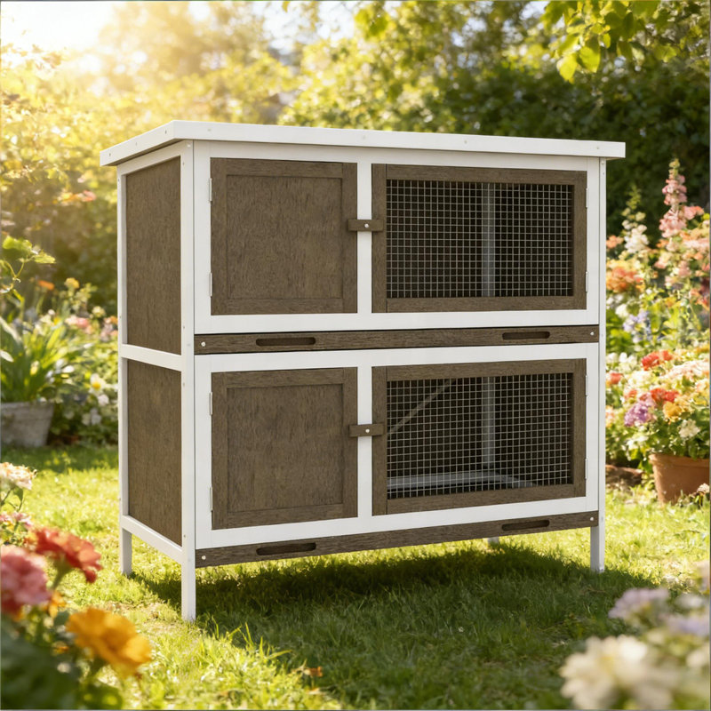 Maison pour animaux de compagnie, cage en bois pour petits animaux