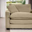 Velours côtelé avec velours chaud et invitant, tissu doux, aspect élégant