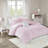 Rosalie Metallic Printed Plush Comforter Set-1121896079-1130551246