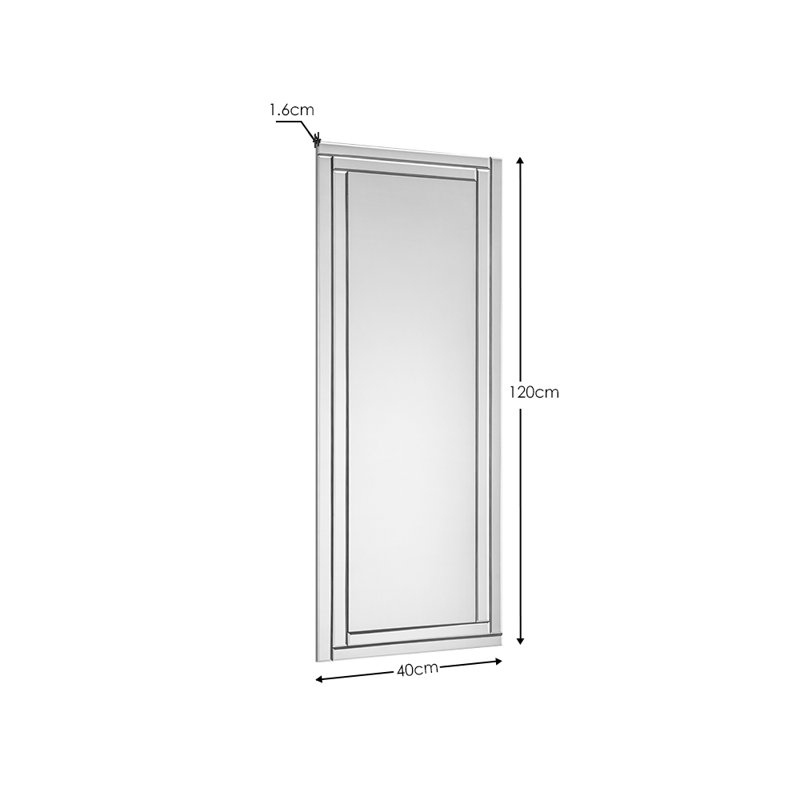 Khaliah Rectangle Leaning Full Length Mirror