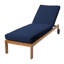 Venice Outdoor Teak Chaise Lounge-519627962