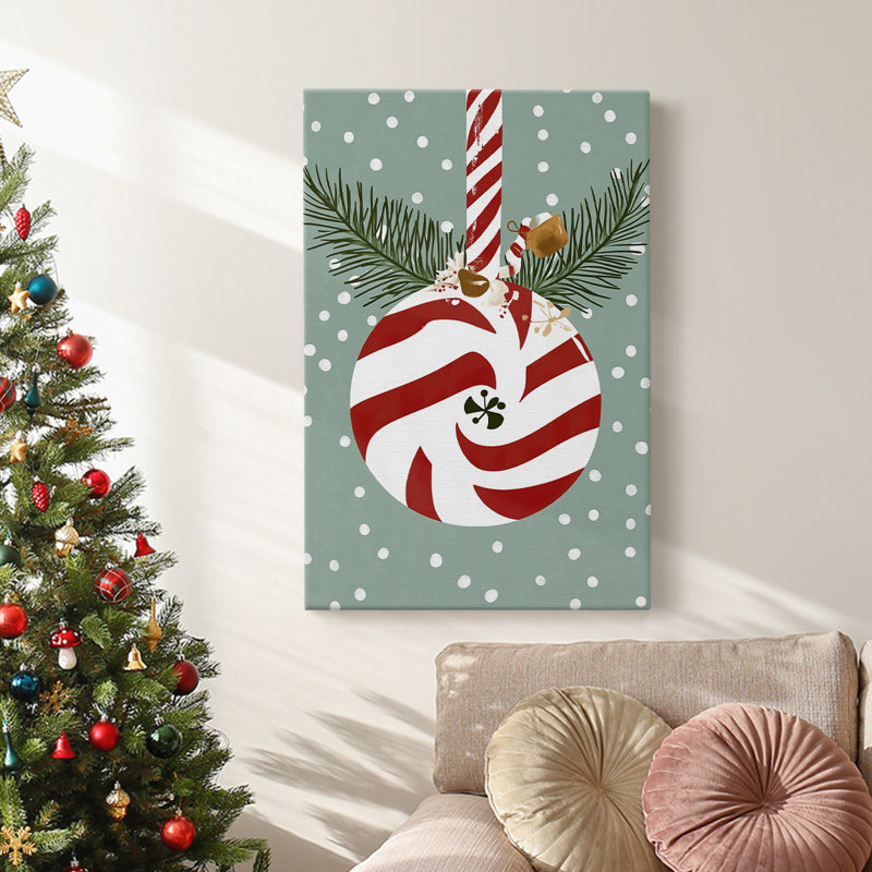 Art des Fêtes de Noël - Toile tendue avec châssis Dcciviv, H 27 po x l 18 po