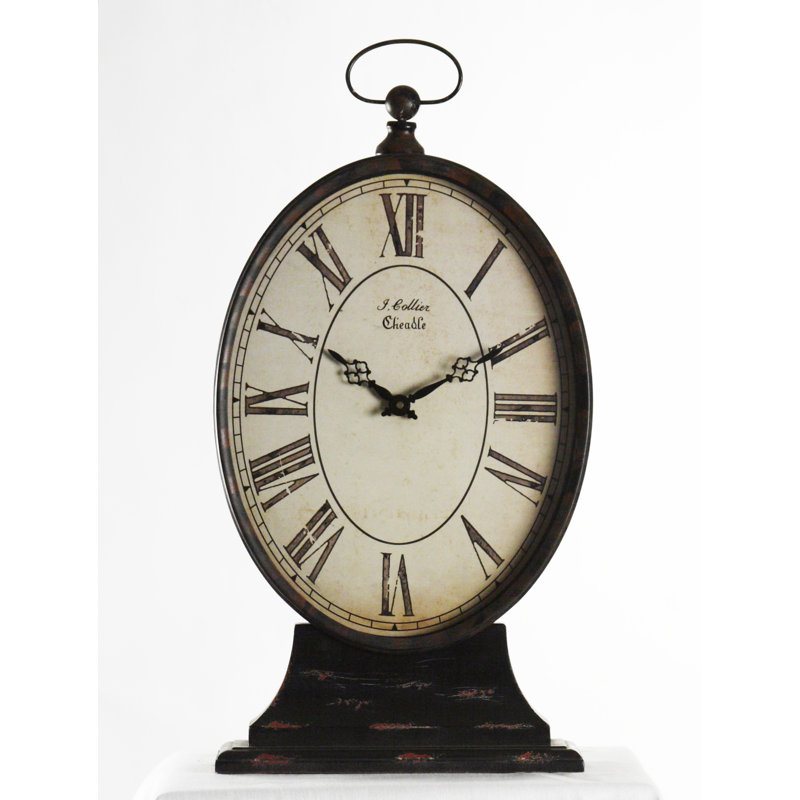 Paris Traditional Analog Electric Tabletop Clock