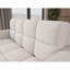 Canapé-lit de rangement Deverio 3 places, format condo - Blanc-124147039