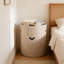 Panier à linge en feutre Baby Bear | Panier de rangement pliable pour chambre de bébé et maison | Léger avec poignées flexibles | Conception en feutre doux et sécuritaire