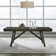 Dumar Trestle Table Set w/ Upholstered Chairs