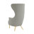 Velvet Accent Chair-1664476390