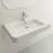BOCCHI Parma 19.69'' Fireclay Rectangular Bathroom Sink with Overflow-90558839-94265169
