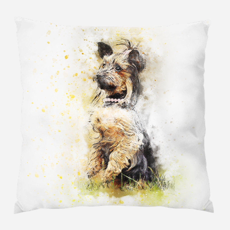 Coussin pour chien Mckey, Microsuède, Intérieur