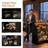 51.18" L-Shaped Home Bar Table, 4-Tier Storage with Wine Glass Holders for Dining Room and Kitchen-578775852