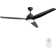 Inlight 60 IN. Integrated LED Indoor and Outdoor Ceiling Fan with Light and Remote, IN-0714-3-BK