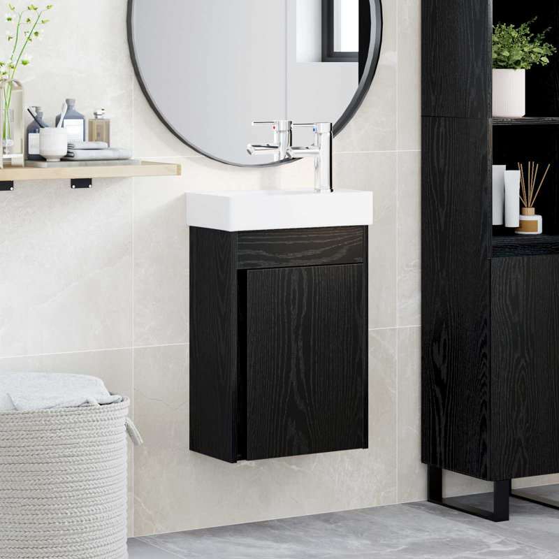 405 mm Bathroom Vanity, Black